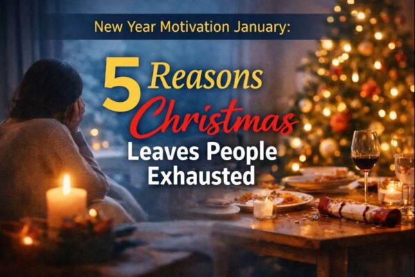 New Year motivation January after Christmas emotional exhaustion