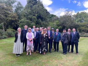 Volunteers, mentors and supporters gathered at The King’s Trust 50th Anniversary Garden Party