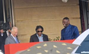 King Charles and Idris Elba at The King’s Trust 50th Anniversary celebration event