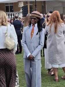 Nile Rodgers attending The King’s Trust 50th Anniversary Garden Party at Buckingham Palace